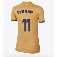 Barcelona Ferran Torres #11 Fußballbekleidung Auswärtstrikot Damen 2022-23 Kurzarm